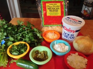 chili garnish ingredients