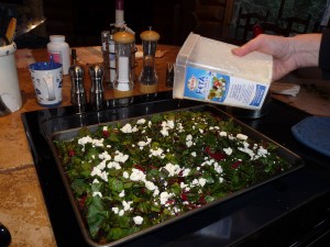 sprinkle with feta